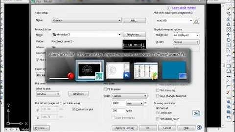Architectural Visualization - autocad to photoshop part 1