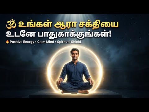 🔥 உங்கள் ஆரா சக்தியைப் பாதுகாக்கும் ரகசிய கவசம் – எதிர்மறை ஆற்றல் நெருங்காது!