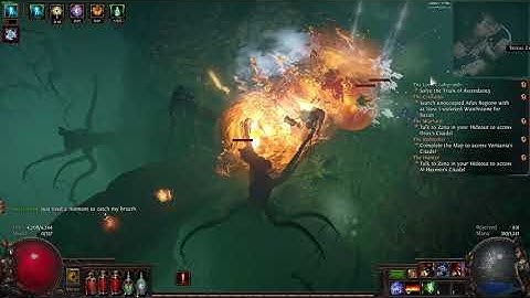 Path of Exile Self Cast Blazing Salvo Assassin League Start - Heist 3.12