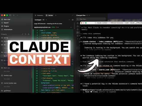 Claude Context: This NEW & SIMPLE PLUGIN is CRAZY!