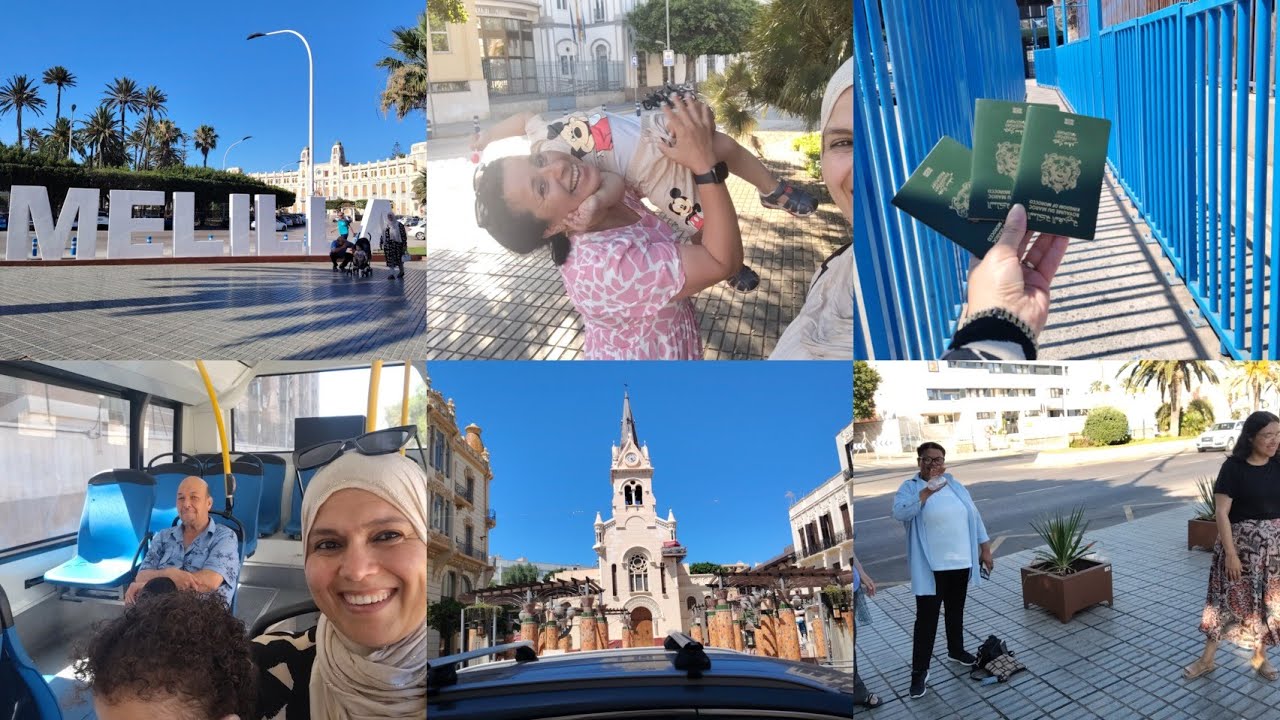 مشيت مليلية🇪🇸شوفو معمن نلاقينا وعلاش مشينا وعندمن شكون رحب بينا