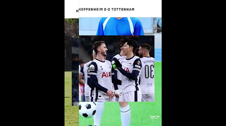Hoffenheim 2-3 Tottenham
