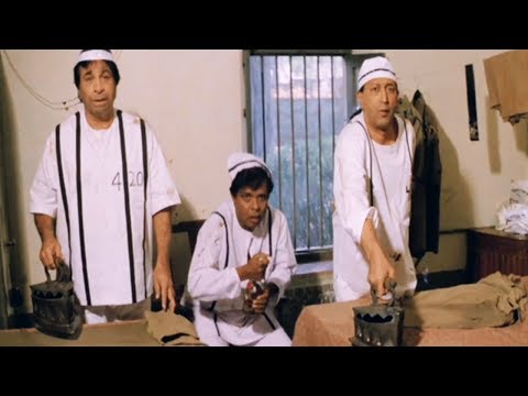 Kader Khan, Sadashiv & Tinnu Anand as 'Chindi Chor' - Comedy Scene | Ek Phool Teen Kante