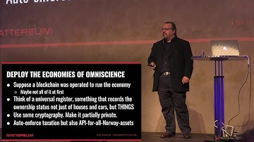 Vinay Gupta - Oslo Blockchain Day - Merging the Physical and the Digital using blockchains