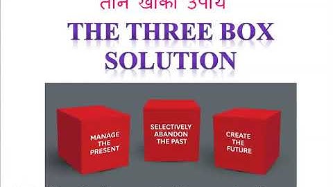 The Three Box Solution: Vijay Govindrajan