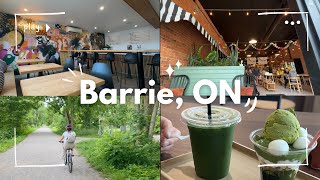 Exploring Barrie, Ontario |  Waterfront, Biking, Where to eat
