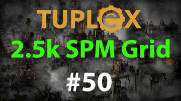 Factorio 2,500 SPM Grid Megabase #50 - Blue science AND yellow science, that