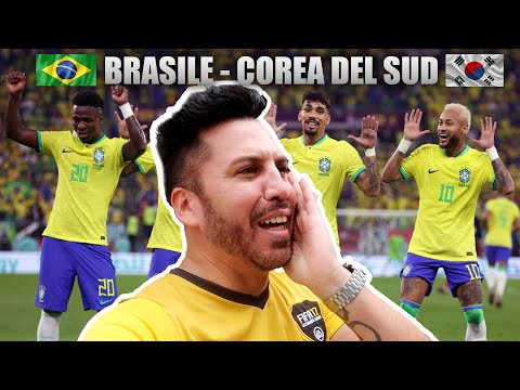 BRAZIL 4 - 1 SOUTH KOREA - #reaction 04 (Qatar World Cup 2022)