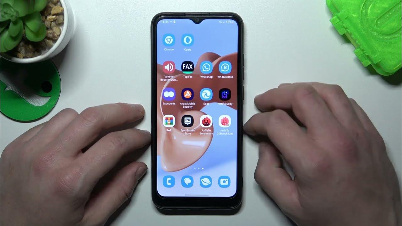 how-to-add-messages-icon-on-samsung-galaxy-a03-attach-messages