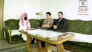 الحلقة 22 برنامج مشاهد4 الشيخ نبيل العوضي مع عائلة حافظة لكتاب الله في البوسنة