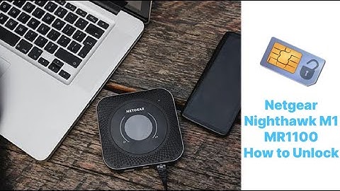 Netgear Nighthawk M1 MR1100 How to Unlock