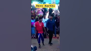 Thumbnail of Raghukula tilaka rara#song#Hero Karthi Nice Dance#shorts#ytshorts#