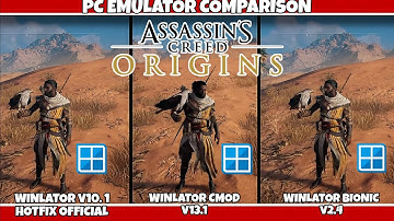 Winlator Bionic vs Winlator 10.1 vs Winlator Cmod | Assassin