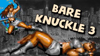 Невероятно Крутая и Сложная игра Из 90-х &quot;Bare Knuckle 3&quot;(Streets Of Rage 3) Полное Прохождение.SEGA