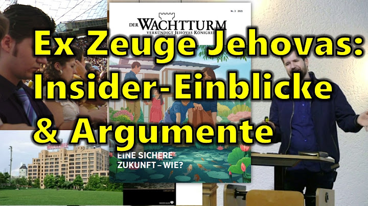 Zeugen Jehovas Aussteiger: Insider-Einblicke und Argumente. Stand 2025.