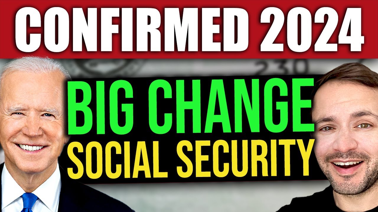 A Very Big Change Is Coming to Social Security in 2024 -- and It Will ...