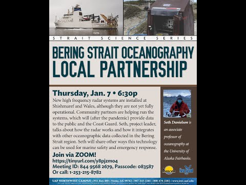 Bering Strait Oceanography: Local Partnership - Strait Science January 7, 2021