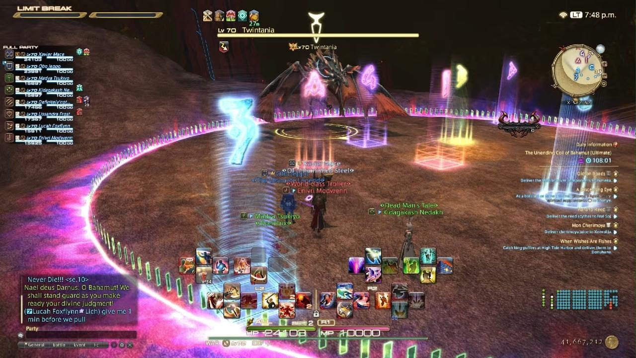 FINAL FANTASY XIV UCOB Kill