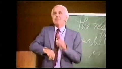 Jim Rohn Learning the 4 Major Lessons in Life