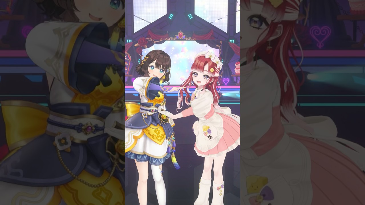 アイドルパワー #べりがりこ で踊ってみた🍰📒【にじさんじ/早乙女ベリー】#shorts  #にじさんじ