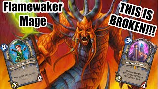 THIS DECK IS INSANE!!! | Flamewaker Mage Guide | Fractured in Alterac Valley | Wild Hearthstone