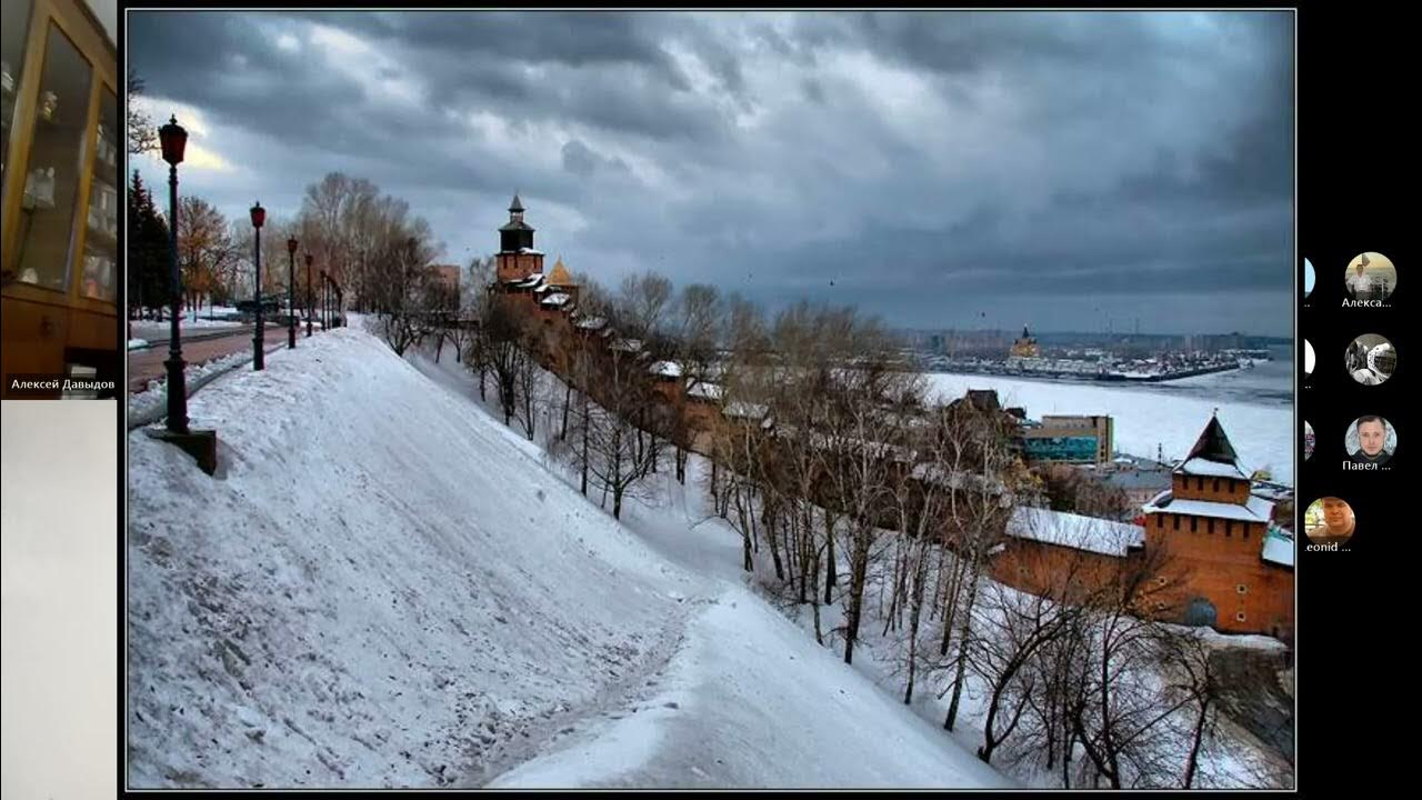 Кремль нижний новгород зимой фото