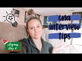 CNA INTERVIEW TIPS