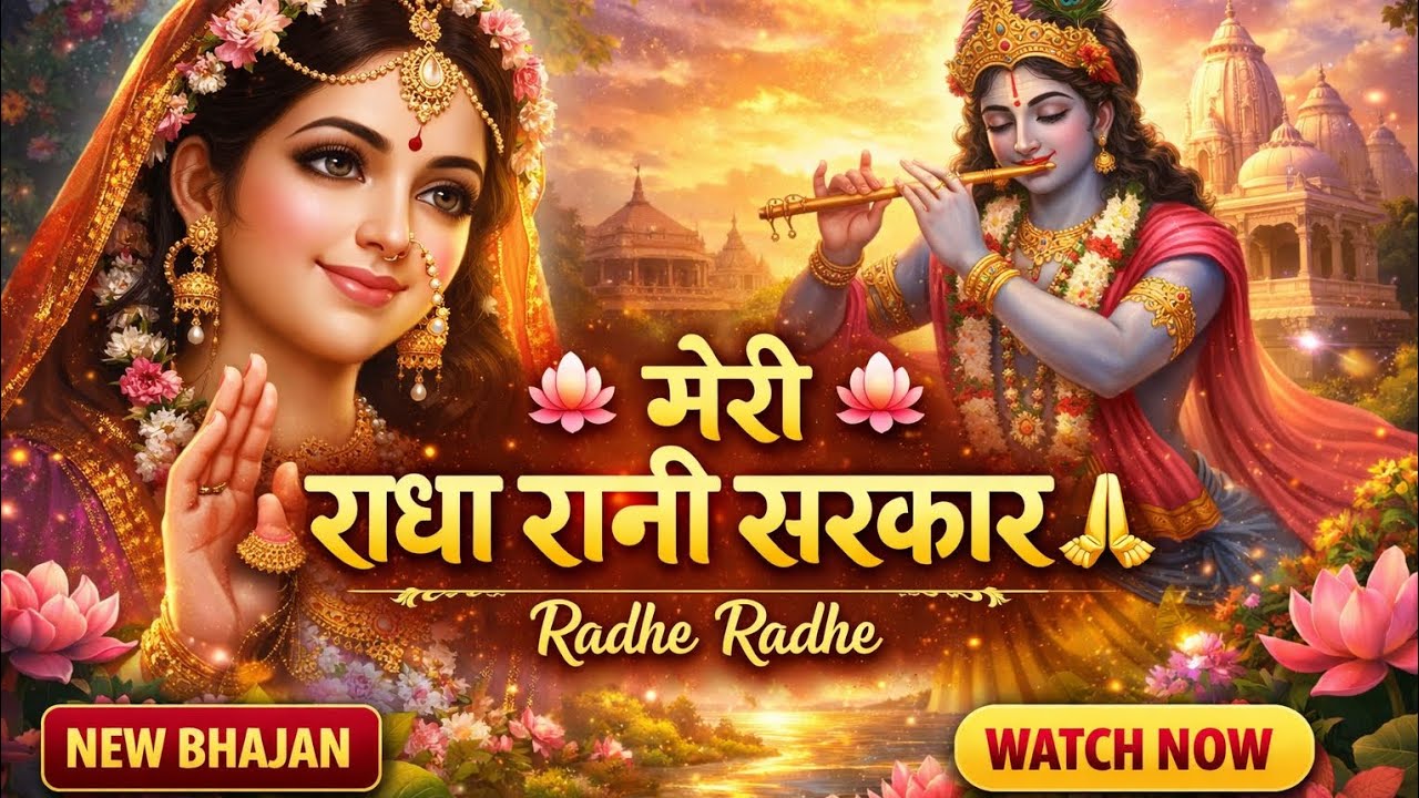 👉 मेरी राधा रानी सरकार 🙏 | Radha Rani Bhajan | Radhe Radhe | Radha Krishna Bhajan 2026