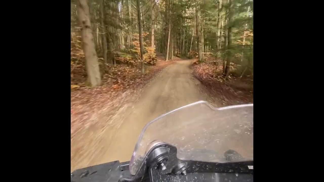 Pisgah State Park NH ATV trails YouTube