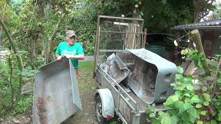 Removing, Cutting Up and Removing the Old SepticTank