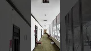 Sleeping in an abandoned hotel