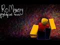 RoMemory | Roblox Psychological Horror Game | PlayThrough