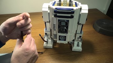 Building Lego Star Wars R2 D2 SET 10225 PART 7 4K
