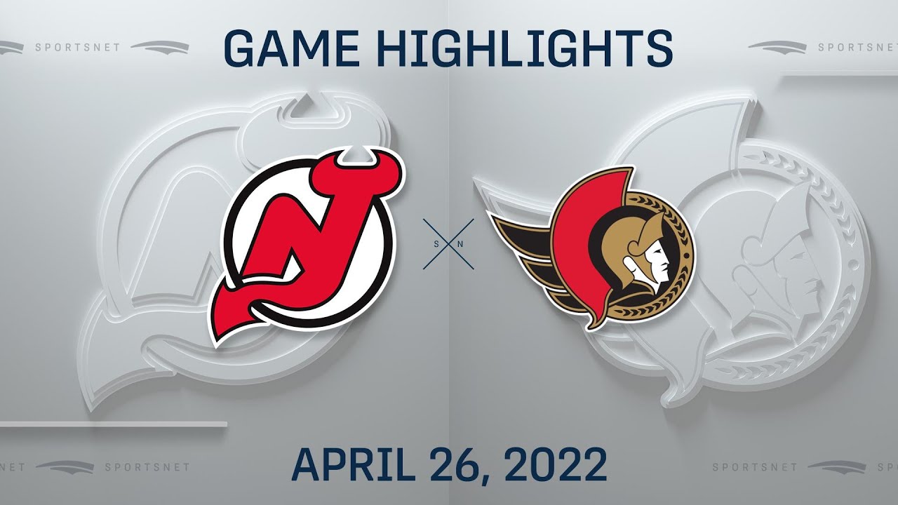 Ottawa Senators vs New Jersey Devils Prediction, Betting Tips & Odds │27  APRIL, 2022