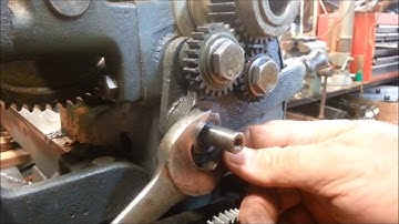 Atlas Craftsman Lathe Tumbler Gear Lash Problem Solved Part 1: Old Gray Lady Muffled