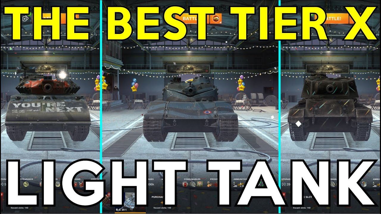 WOTB THE BEST TIER X LIGHT? YouTube