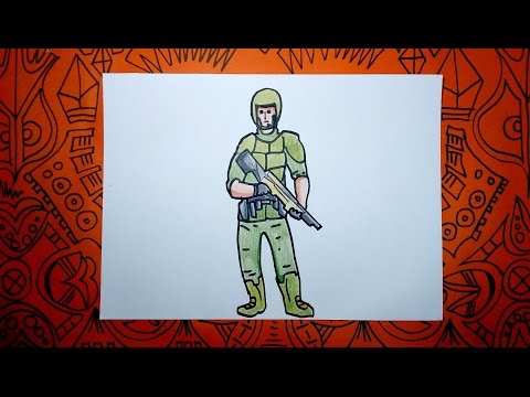 Video: Cómo Dibujar Militares