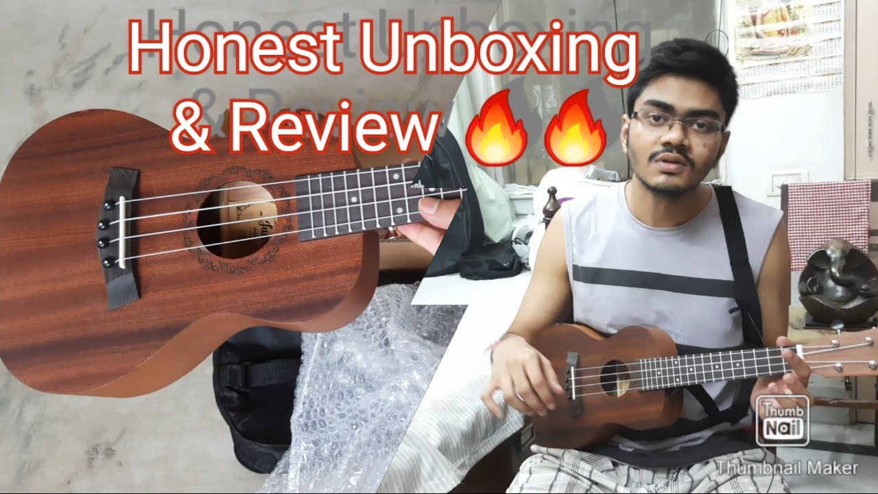 Jaurez Concert Ukulele, Honest Unboxing & Review,Best Budget Ukulele