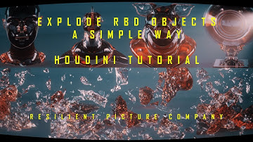 RBD-OBJECTEN EXPLODEREN - EEN EENVOUDIGE MANIER - HOUDINI TUTORIAL