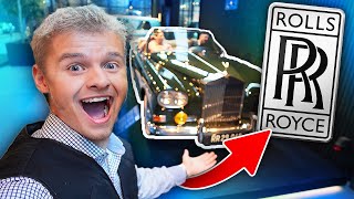 OPTAGER MUSIKVIDEO I EN ROLLS ROYCE (10.000.000KR) 🤑