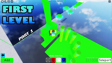 How to make Difficulty Chart, Obstacle Obby in Obby Creator | Part 1 | Roblox | superJ