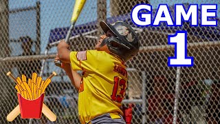 LUMPY AND RALLY FRIES BLAST OFF IN GAME 1! | Team Rally Fries (10U Fall\/Winter Season) #1