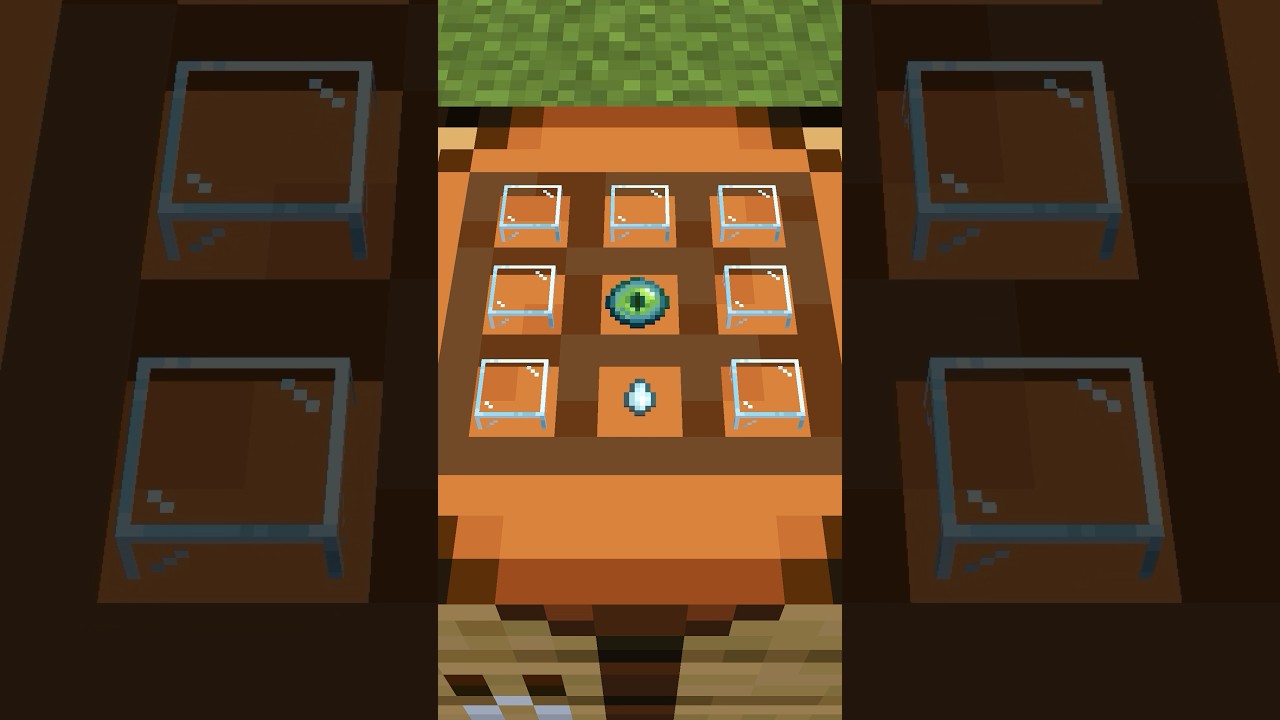 あなたの作業台にもきっと彼らいるハズです。They must be on your workbench too (End Crystal Ver)【Minecraft Animation】