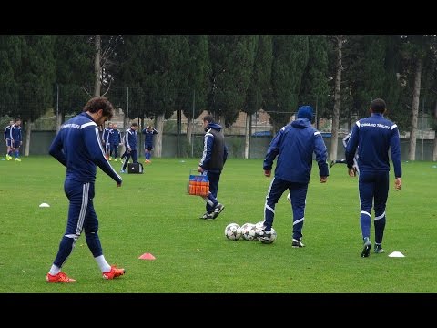 დინამოს მზადება ჩიხურასთან მატჩისთვის