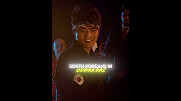 CK Koreans are just different #cobrakai #squidgame #kwonjaesung #yoondojin #kimdaeun #cobrakaichop