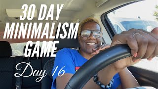 DECLUTTER WITH ME | 30 Day Minimalism Game | Day 16