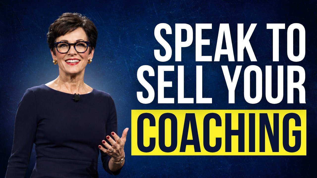 How To Use Speaking To Sell Your Coaching in 2026 (for Women 50+)