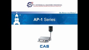 CAS Price Computing Scale AP-1 Series - Timbangan Digital