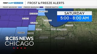 Chicago weather: First frost of the season possible overnight