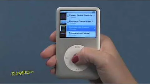 Getting to Know the iPod Classic and iPod Nano Controls For Dummies